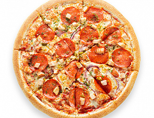 Пицца острая халапеньо